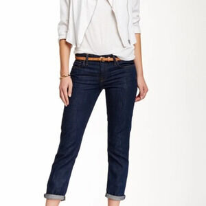 NWT Genetic Denim Alexa‎ Slim Boyfriend Crop Jean Size 23